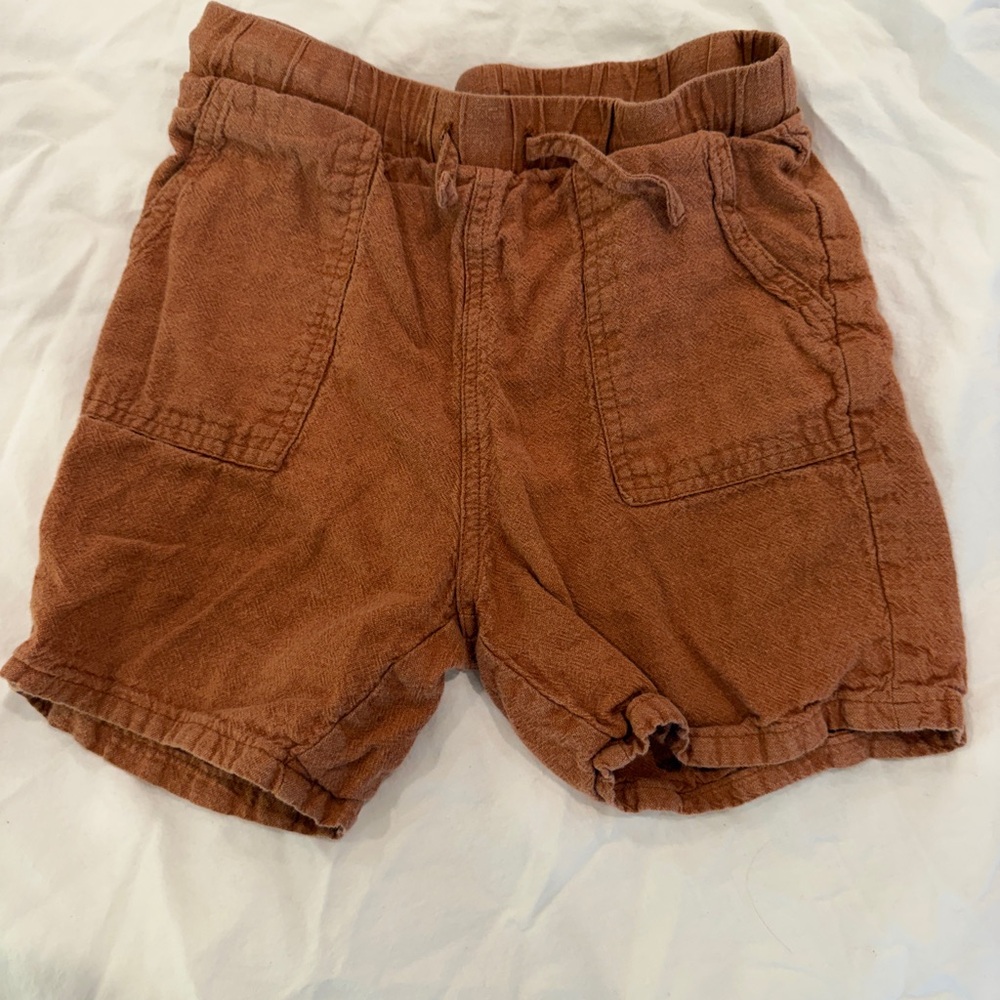 Miles the Label Boys Brown Shorts- size 5